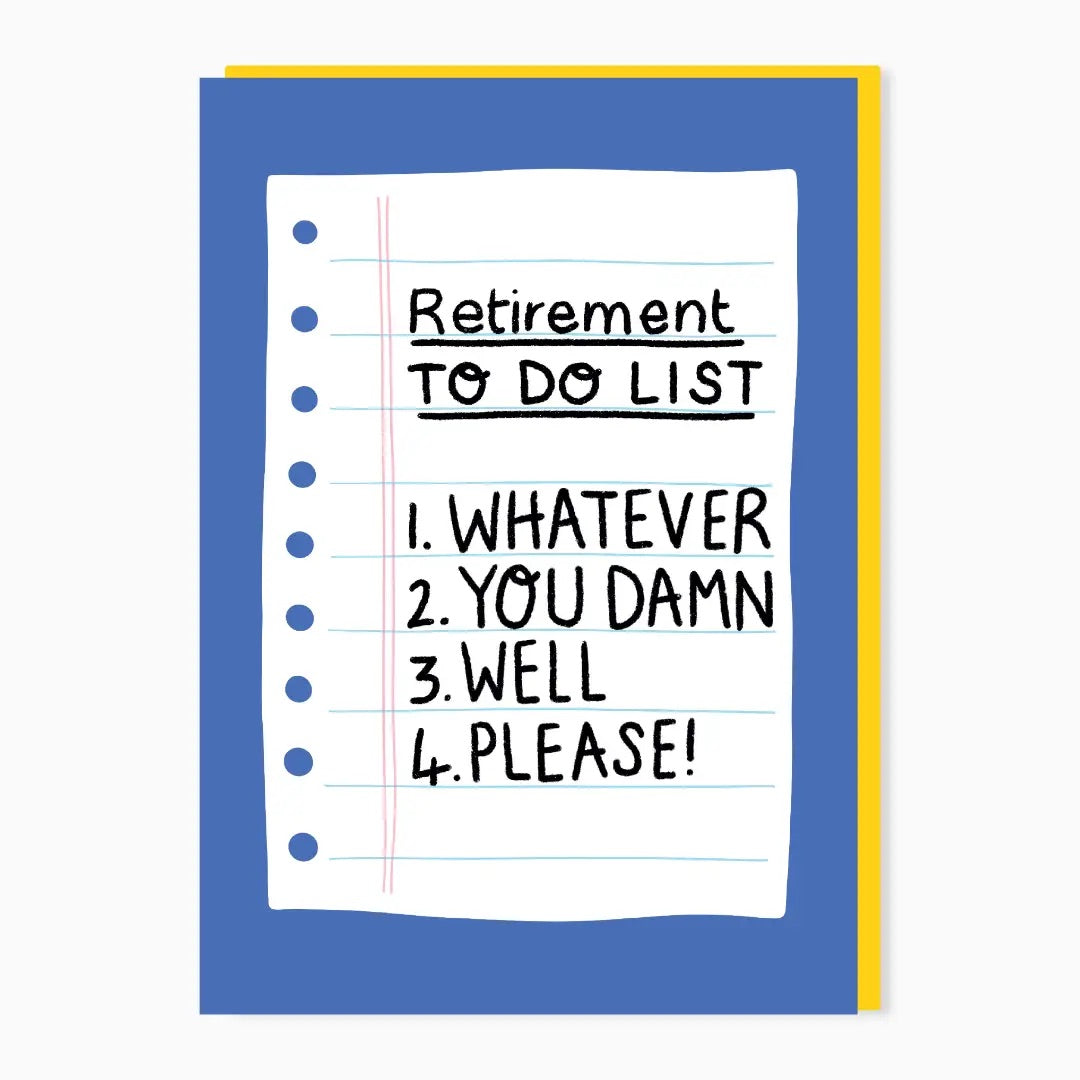 Retirement Cards