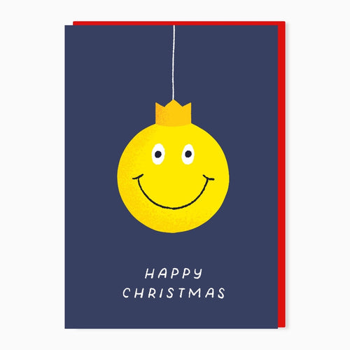 Happy Bauble Christmas Card