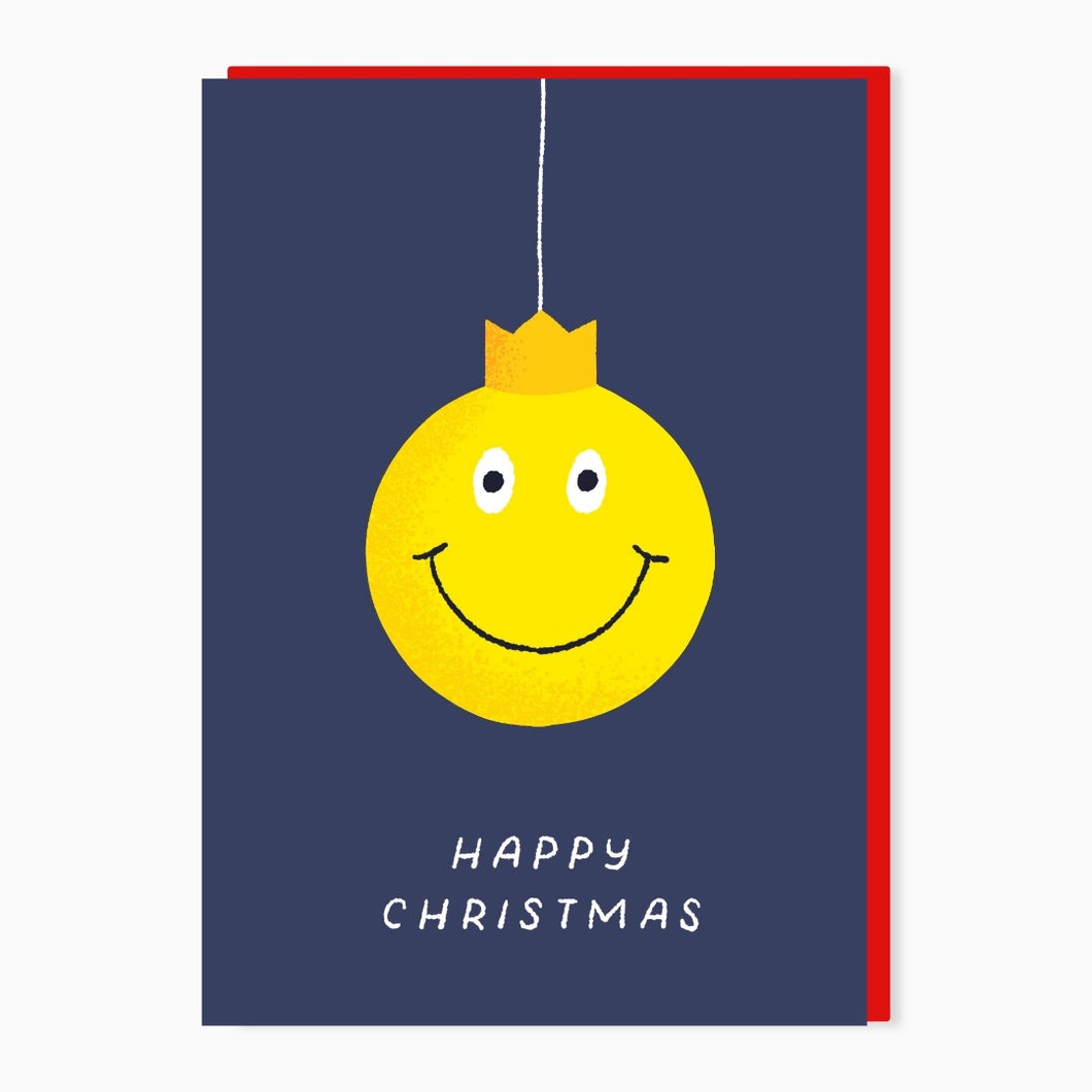Happy Bauble Christmas Card
