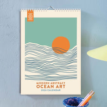 2026 A4 Calendar, Tidal Waves
