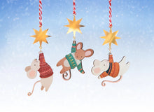 Mouse And Star Christmas Decoration