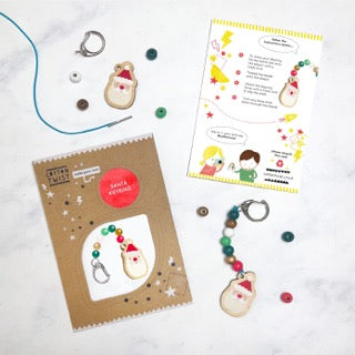 Make Your Own Santa Claus Keyring Kit