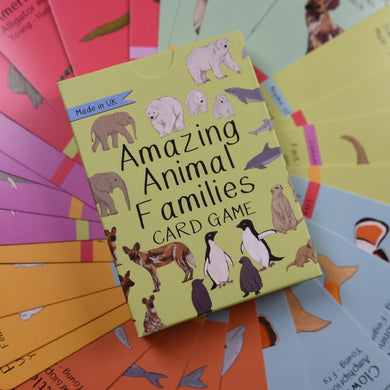 Amazing Animal Families Card Game