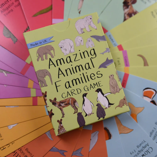 Amazing Animal Families Card Game