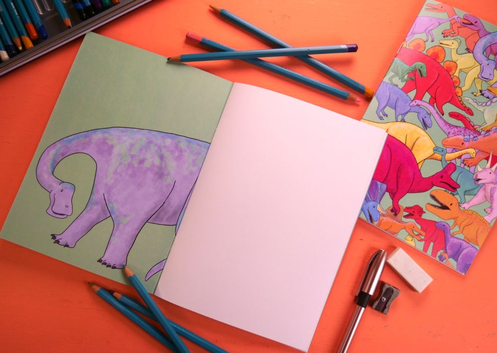 Dinosaur A5 Notebook