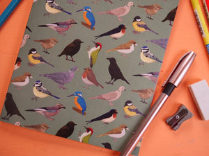 British Birds A5 Notebook