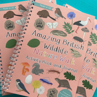 British Wildlife Nature Walk Fact And Activity Book