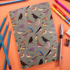 British Birds A5 Notebook