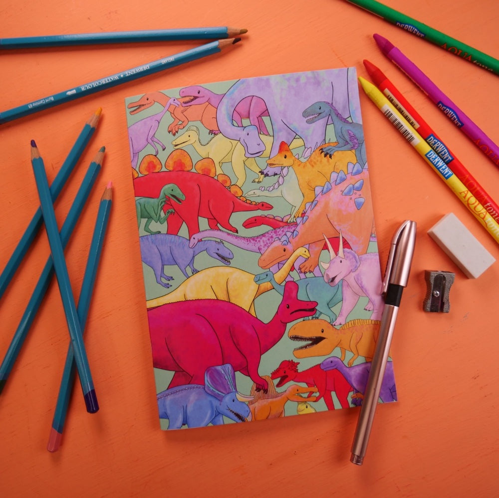Dinosaur A5 Notebook