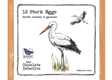 12 Stork Chocolate Eggs