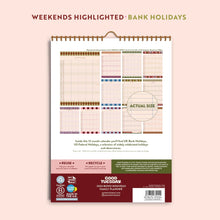 2026 A3 Family Planner Calendar