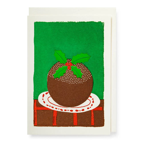 Pudding Christmas Card