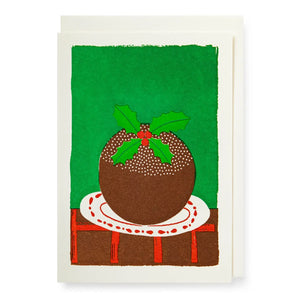 Pudding Christmas Card