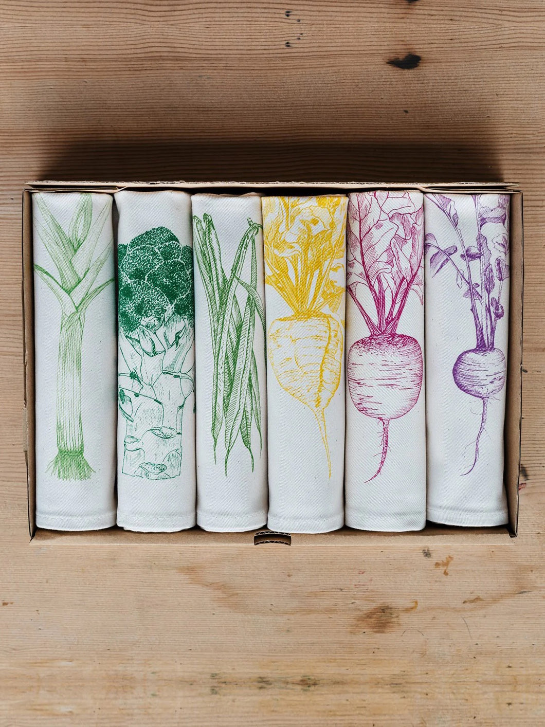 Garden Veg Napkin Set