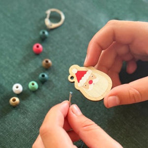 Make Your Own Santa Claus Keyring Kit