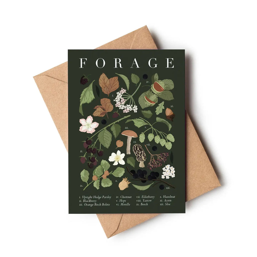 Forage Greeting Card