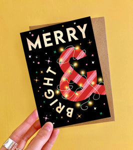 Merry & Bright Christmas Card