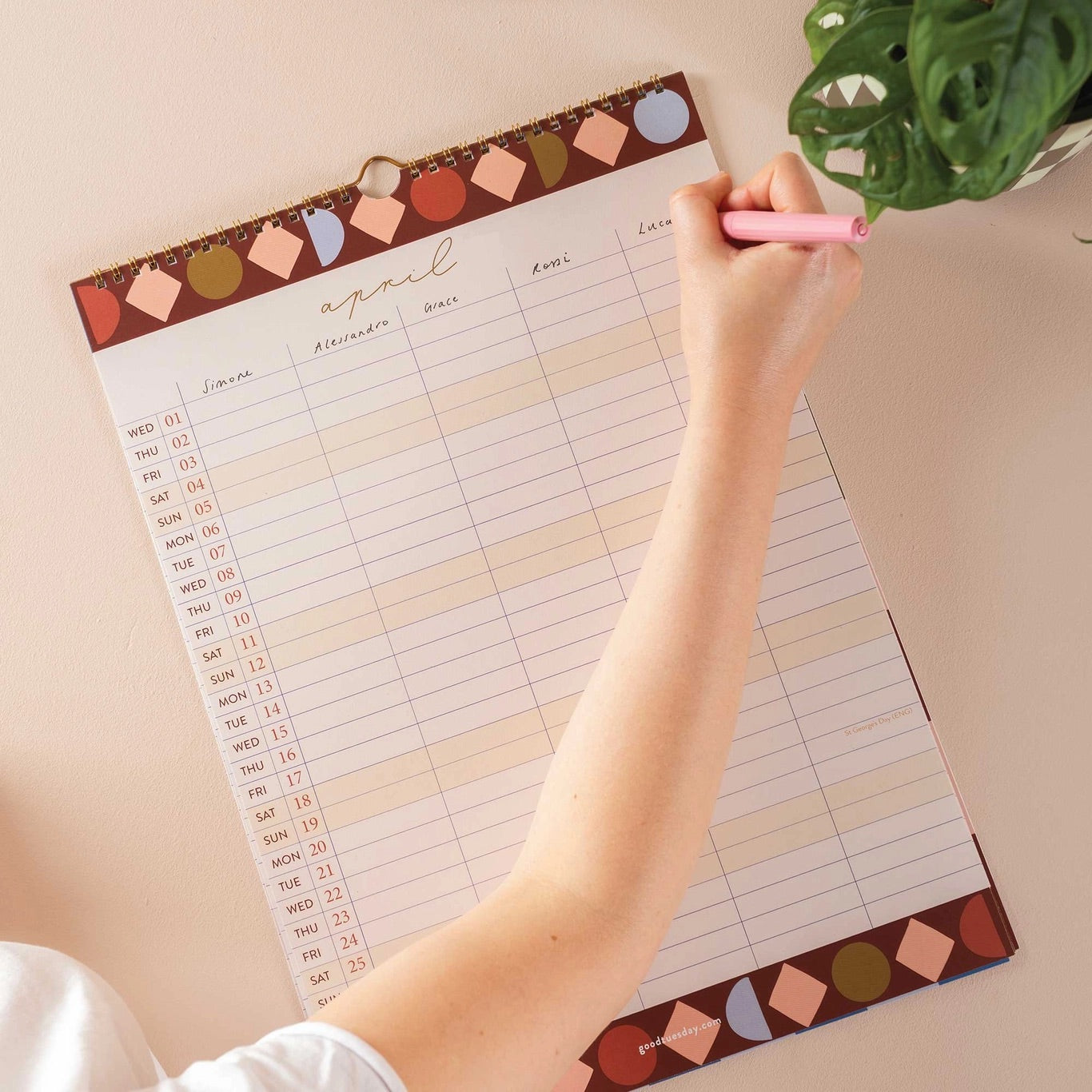 2026 A3 Family Planner Calendar Grace Favour Home 2026-a3-family-planner-calendar-grace-favour-home