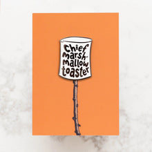 Chief Marshmallow Taster Enamel Badge