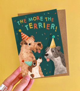 The More The Terrier Card