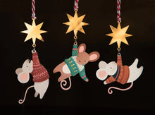 Mouse And Star Christmas Decoration