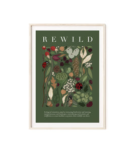 A3 Rewild Print