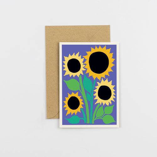 Sunflower Greeting Card