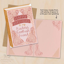 Happy Birthday Bookish Friend Card