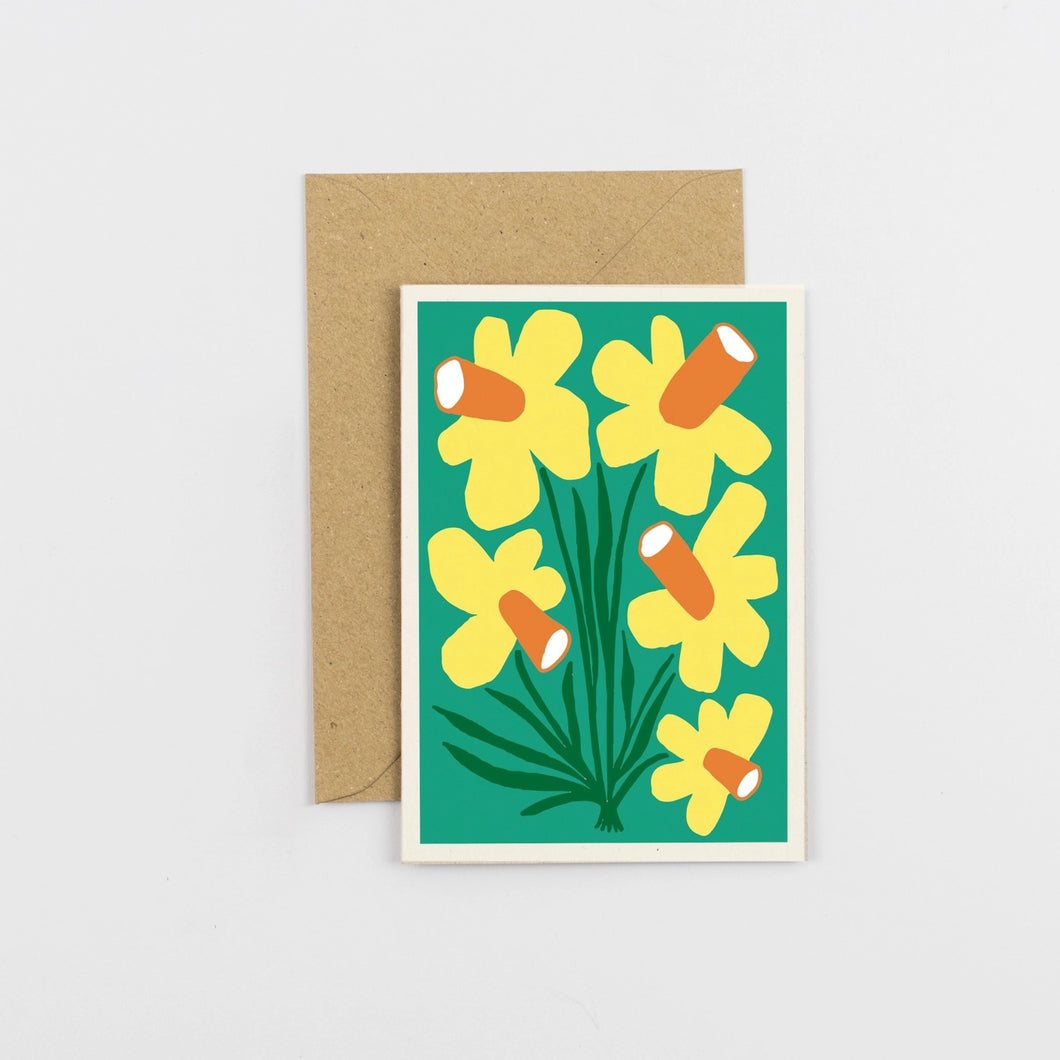 Daffodil Greeting Card