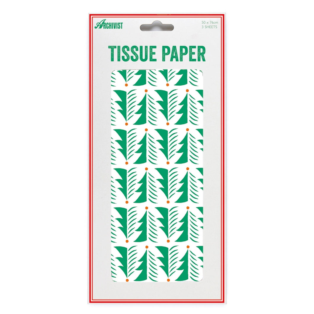 Conifer Christmas Tree Tissue Paper