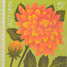 A5 Dahlia Print
