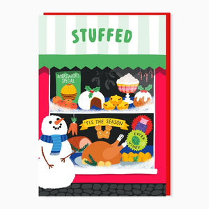 Stuffed Christmas Card