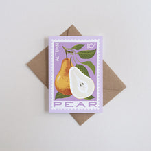 Pear Greetings Card