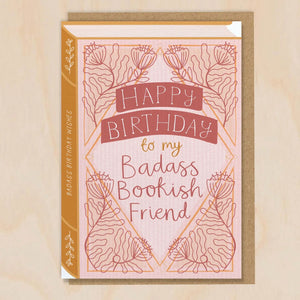 Happy Birthday Bookish Friend Card
