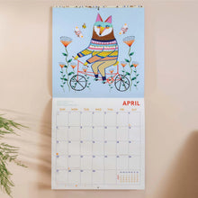 2026 Folk Animals Calendar