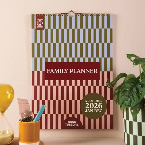2026 A3 Family Planner Calendar