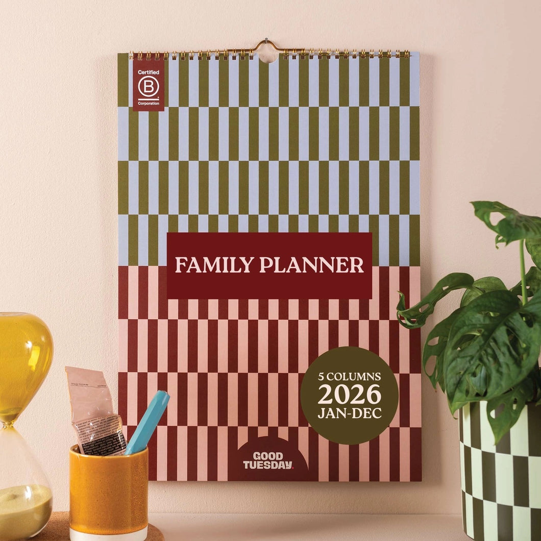 2026 A3 Family Planner Calendar