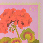 A5 Geranium Print