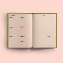 2026 Week To View Diary, Harlequin Design