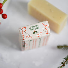 Candy Cane Christmas Soap Bar