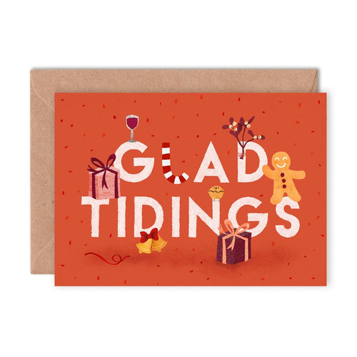 Glad Tidings Christmas Card