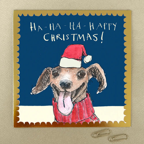 Ha Ha Happy Christmas Card