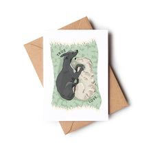 True Love Whippet Card