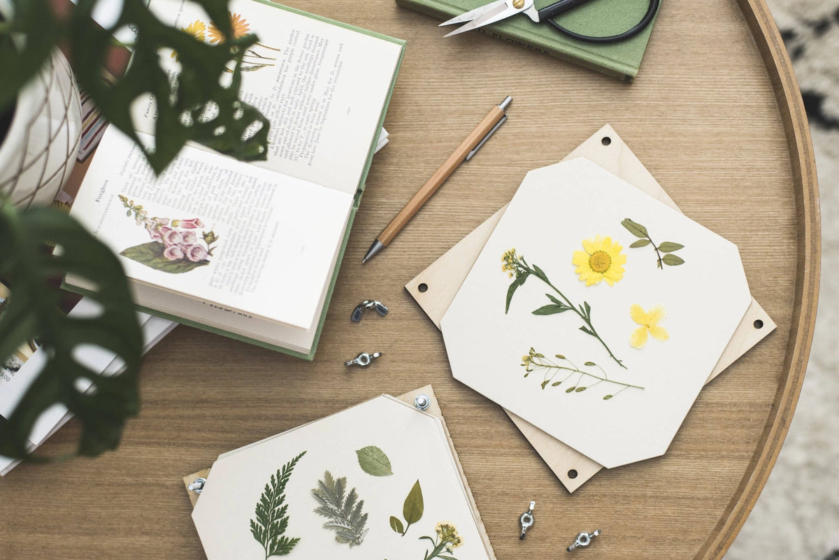 Daisy Print Flower Press