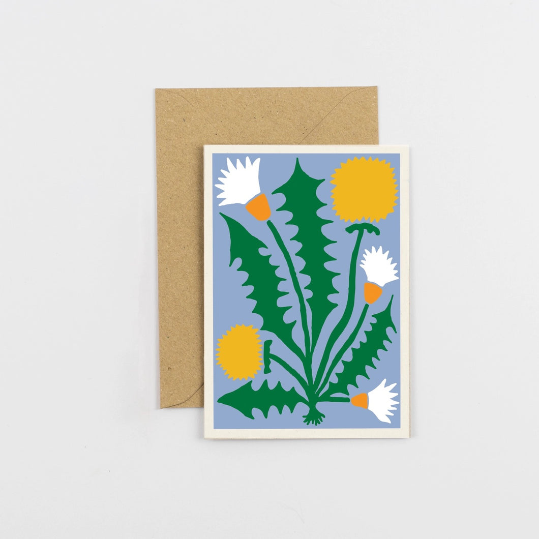 Dandelion Greeting Card