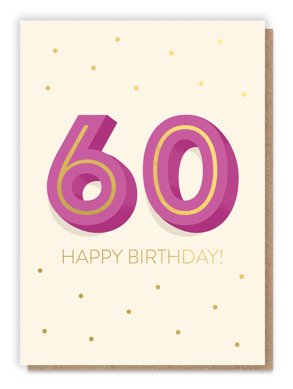 Big 6-0 Birthday Card