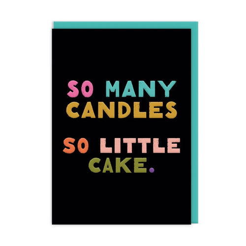 So Many Candles Birthday Card