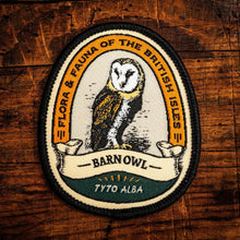 Barn Owl Iron On Patch
