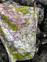 Bovey Tracey Map Tea Towel