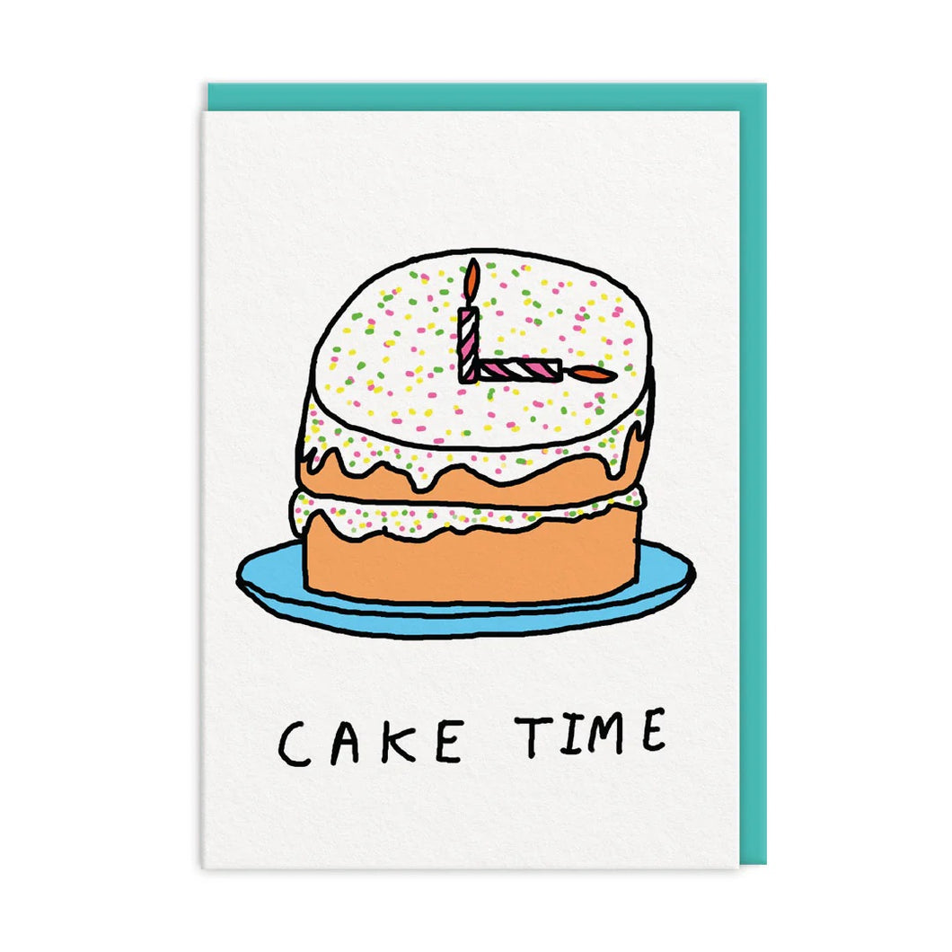 Cake Time Birthday Card